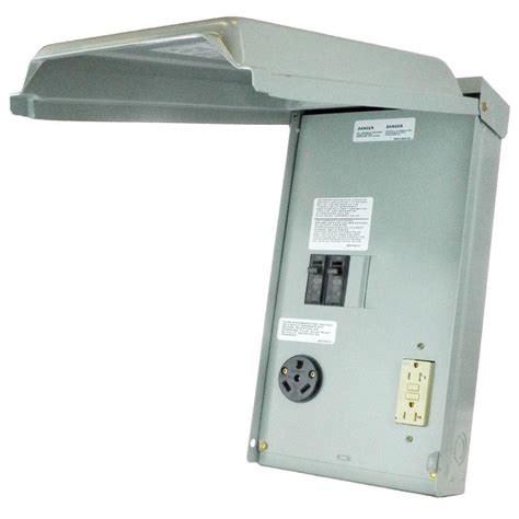 rv electric 100amp service box 